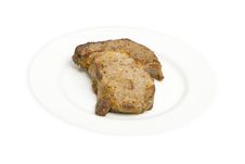 Fresh Grilled Steak Stock Image