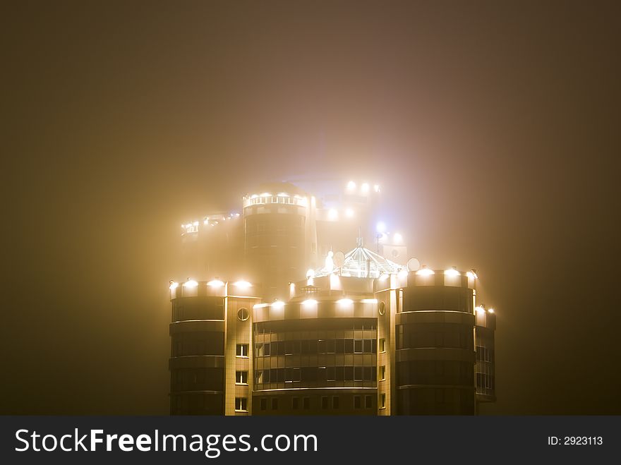 Building In Fog