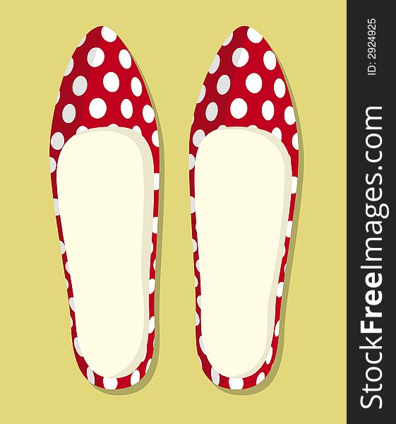 Shoes: Flamenco (vector)