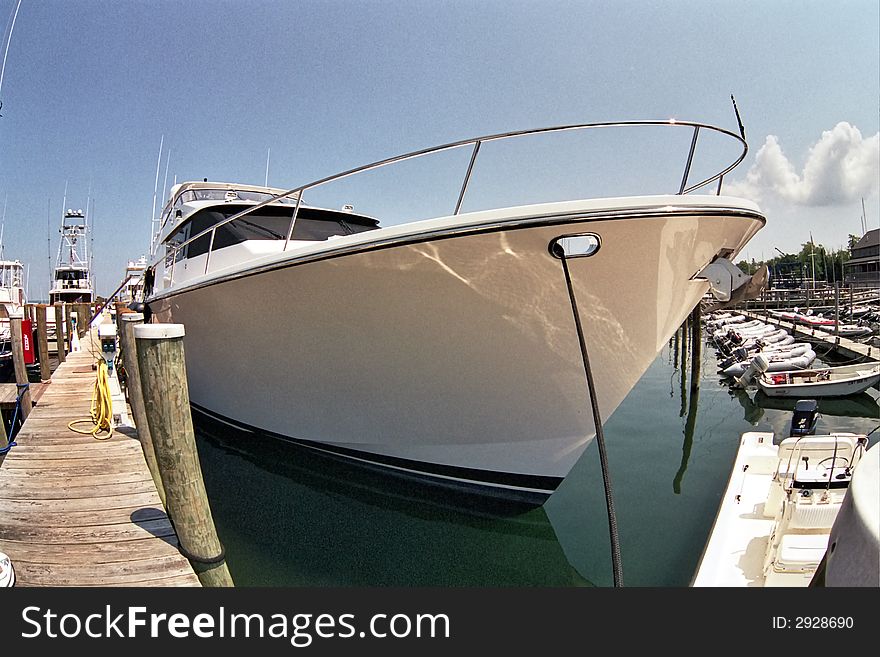 Docking for a stay in Sag Harbor, Long Island. Docking for a stay in Sag Harbor, Long Island