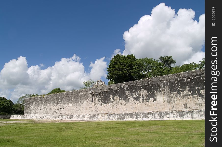 Game Field At Chichen Itza