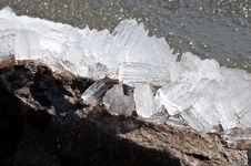 Melting Ice On The River Stock Photos Melting Ice On The River Stock Photos