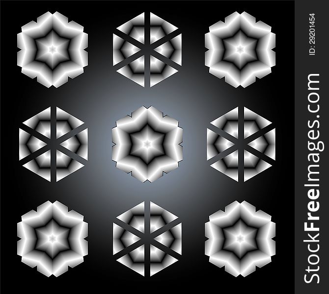 Background,black-white pattern