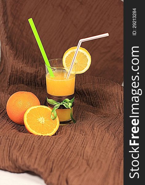 Fresh orange juice