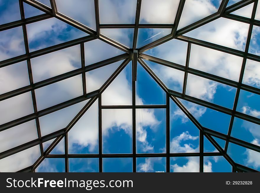 Roof Skylight With Sky