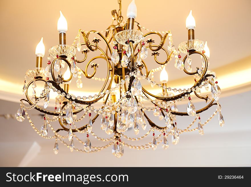 Chandelier In Vintage Style
