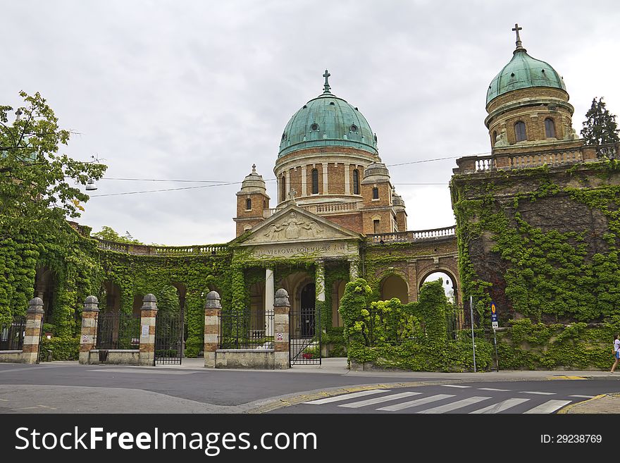 Mirogoj, historic grave yard in Zagreb, Croatia