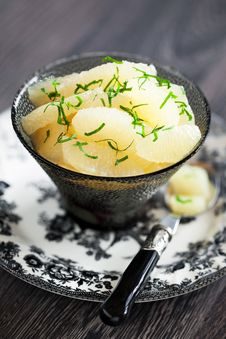 Grapefruit Salad Royalty Free Stock Photo Grapefruit Salad Royalty Free Stock Photo