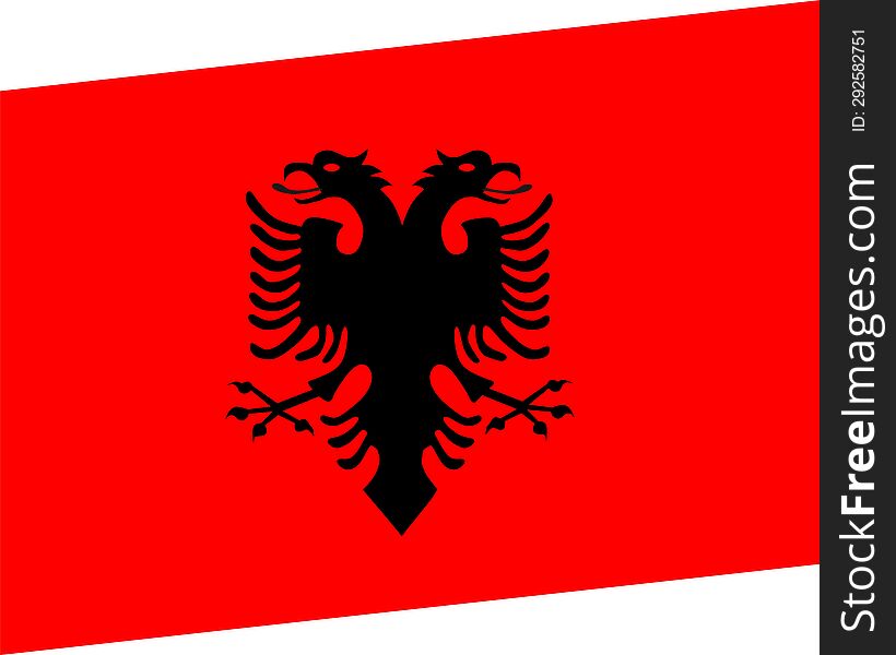 Albanian Flag , 29 November is Albanian independence day