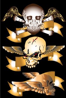 Skull Art Royalty Free Stock Images Skull Art Royalty Free Stock Images