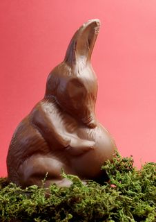 Australian Easter Bunny Rabbit Alternative, A Chocolate Bilby Holding An Egg - Vertical Stock Photos Australian Easter Bunny Rabbit Alternative, A Chocolate Bilby Holding An Egg - Vertical Stock Photos
