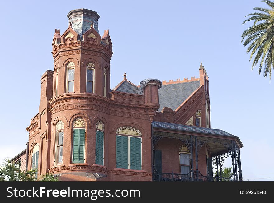 Historic Queen Anne Victorian In Galveston, Texas