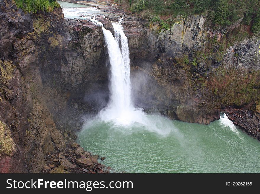 A View over Snoqualmie Falls