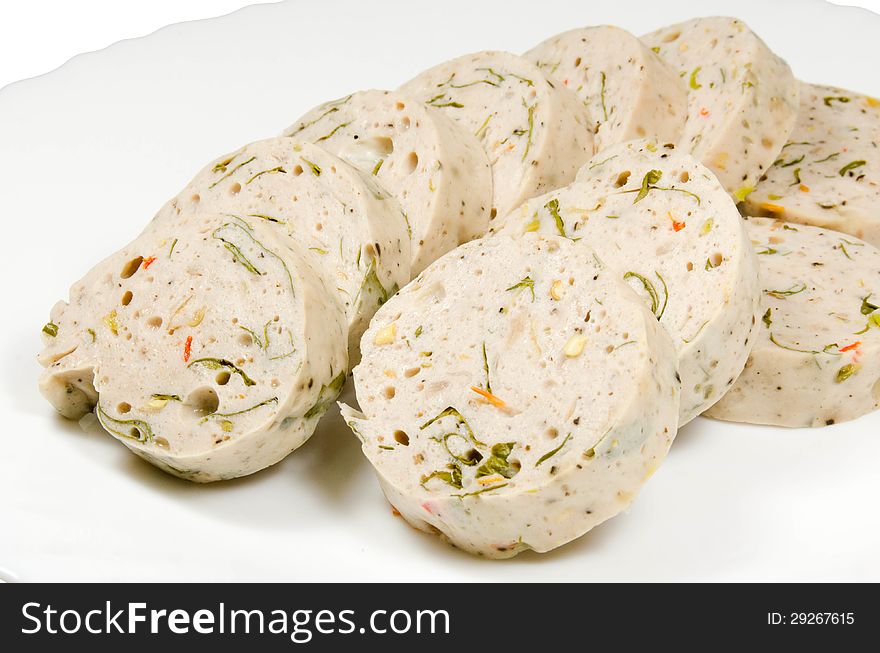 Mooyor Srong Krung White Pork Sausage With Herbs And Chili