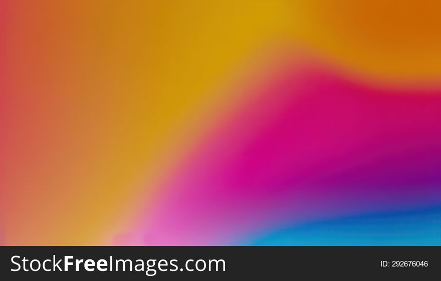 Soft Gradient Blur, Gentle Colorful Gradient Wallpaper, Background, Pink Purple, Blue, Orange , Yellow