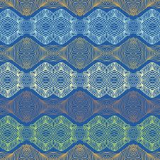Seamless 70 S Ethnic Wallpaper Or Textile Pattern Royalty Free Stock Image Seamless 70 S Ethnic Wallpaper Or Textile Pattern Royalty Free Stock Image