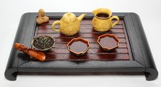 Chinese Tea Ceremony Table Royalty Free Stock Image Chinese Tea Ceremony Table Royalty Free Stock Image