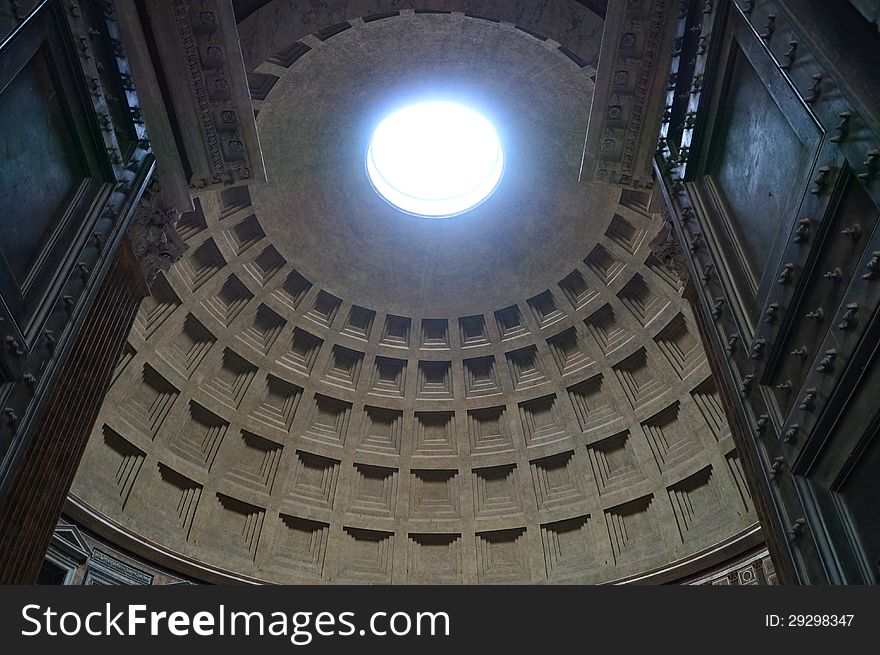 Pantheon from inside