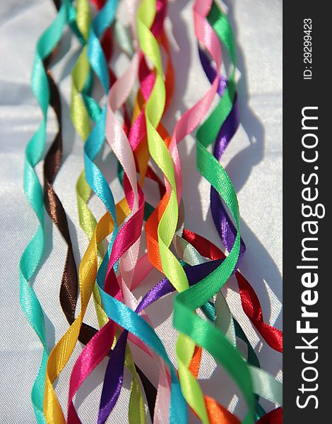 Colorful Ribbon hanging for decoration