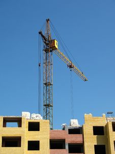 Building Crane Royalty Free Stock Photo Building Crane Royalty Free Stock Photo