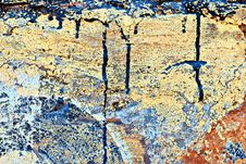 Grunge Painted Brick Wall Stock Image Grunge Painted Brick Wall Stock Image