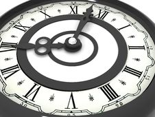 Clock. Eight O Clock Royalty Free Stock Photography
