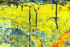 Grunge Painted Brick Wall Royalty Free Stock Image Grunge Painted Brick Wall Royalty Free Stock Image