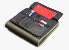 School Supplies Notebook Stock Image School Supplies Notebook Stock Image