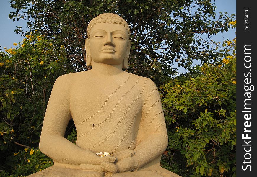 THE STATUE OF LORD BUDDHA IN THOTLAKONDA