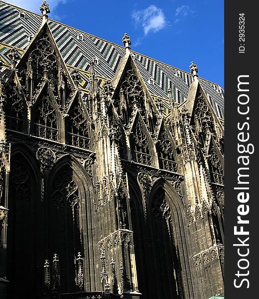 Stephansdom (St. Stephen's Cathedral) in Veinna, Austria