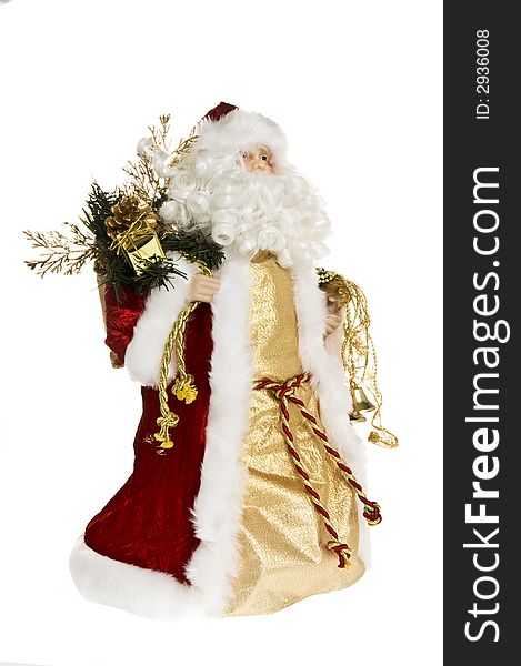 Santa Claus Figure Facing Righ