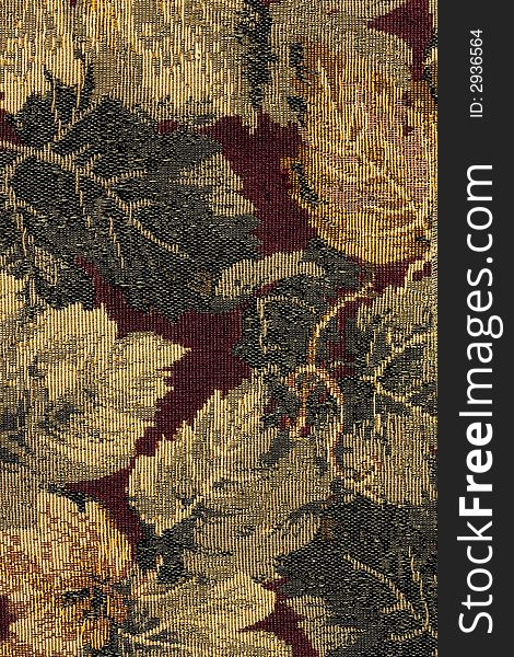 Multi Color Tone Leaf Fabric Pattern Background