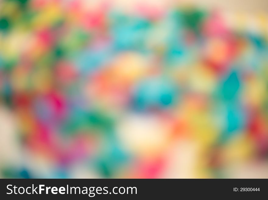 Festive Blurred Bright Background