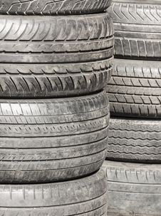 Heap Of Old Tires Stock Photography Heap Of Old Tires Stock Photography