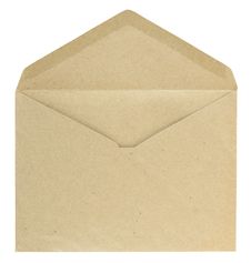 Blank Envelope Royalty Free Stock Photos