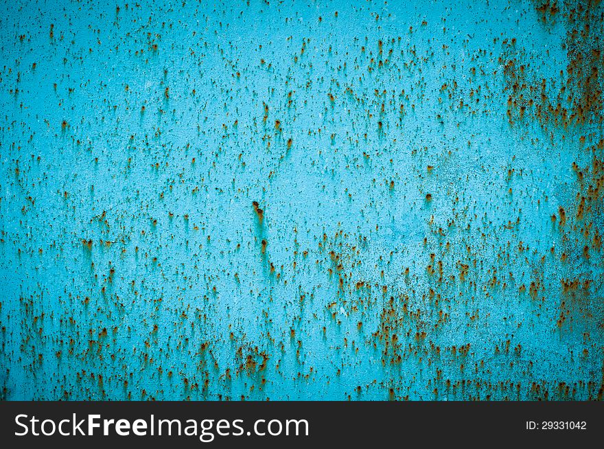 Rusty painted metal surface. High resolution texture. Rusty painted metal surface. High resolution texture