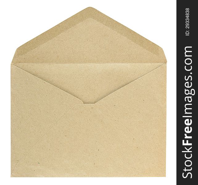 Blank envelope