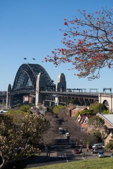 Sydney-July 2009 : Habour Bridge Royalty Free Stock Image Sydney-July 2009 : Habour Bridge Royalty Free Stock Image