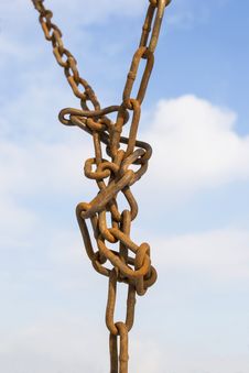 Rusty Chain Stock Photo Rusty Chain Stock Photo