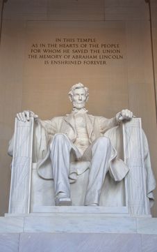 Abraham Lincoln Sculpture Royalty Free Stock Images Abraham Lincoln Sculpture Royalty Free Stock Images
