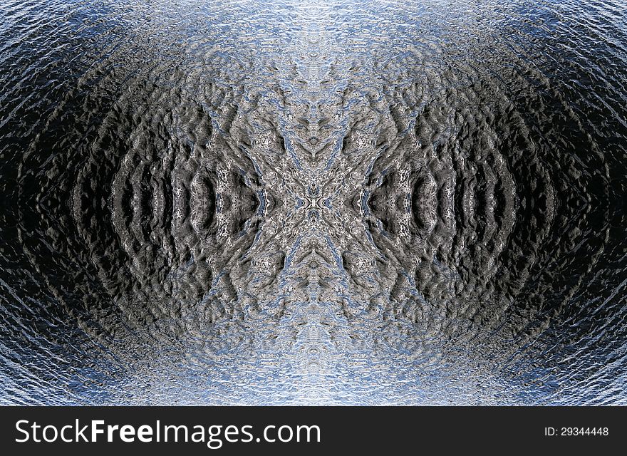 Waves on a water surface. Background. Waves on a water surface. Background.