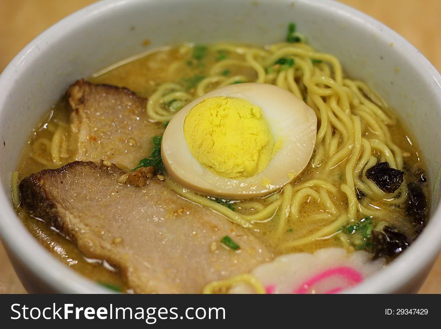 Ramen Bowl Soup