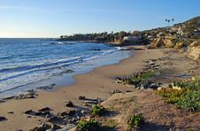 Laguna Beach, California Coastline By Heisler Park During The Winter Months Stock Images Laguna Beach, California Coastline By Heisler Park During The Winter Months Stock Images