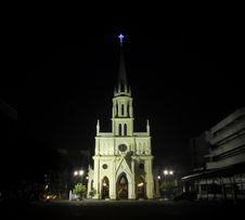 Holy Rosary Church, In Bangkok Thailand Stock Photo