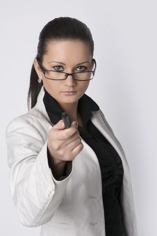 Business Woman Wearing Glasses Royalty Free Stock Photo Business Woman Wearing Glasses Royalty Free Stock Photo