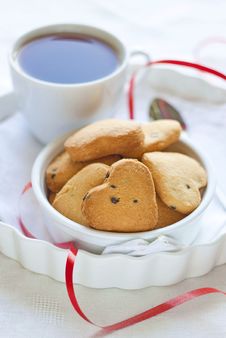 Valentine`s Day Cookies Royalty Free Stock Photos Valentine`s Day Cookies Royalty Free Stock Photos