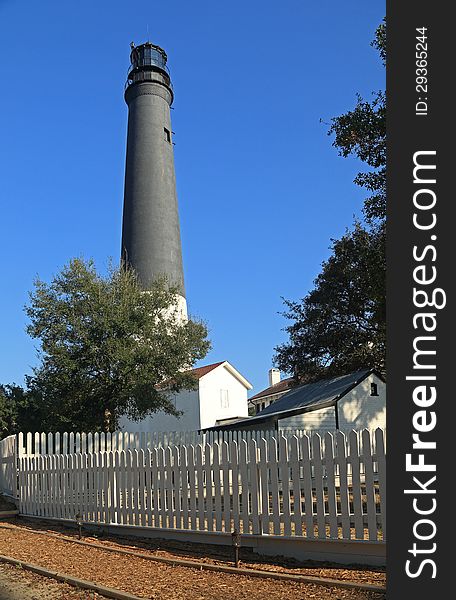 Pensacola Lighthouse and museum at Pensacola Florida