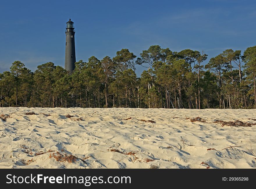 Pensacola Lighthouse and museum at Pensacola Florida