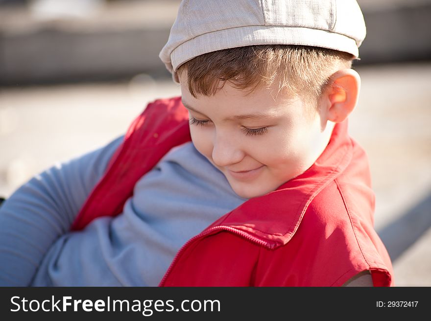 Boy in a cap