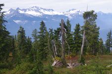 Hiking To Elfin Lakes Royalty Free Stock Photography